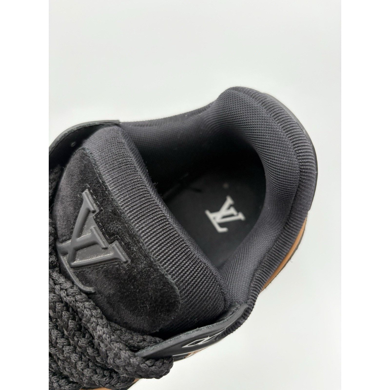 Louis Vuitton 9.5-10 Louis Vuitton Suede Maxi ' Black Brown ' | GOOD COND! Size US 9.5 / EU 42-43 - 12 Thumbnail