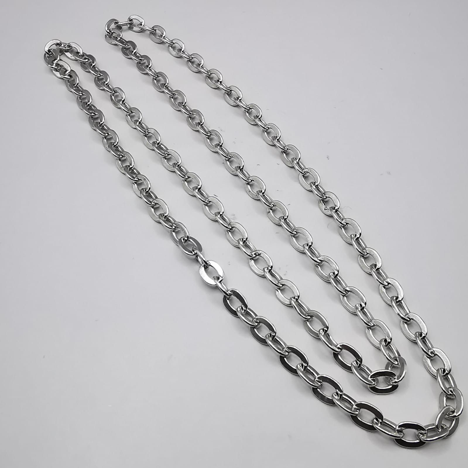 Sterling Silver Vintage Jewelry Chain, 925 Sterling Silver, Signed 22,13g Size ONE SIZE - 1 Thumbnail