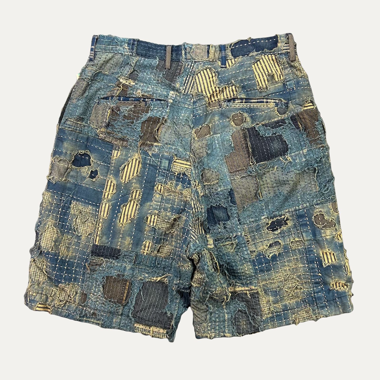 Kapital Kapital Indigo Denim Short Size 32" / US 10 / IT 46 - 2 Thumbnail