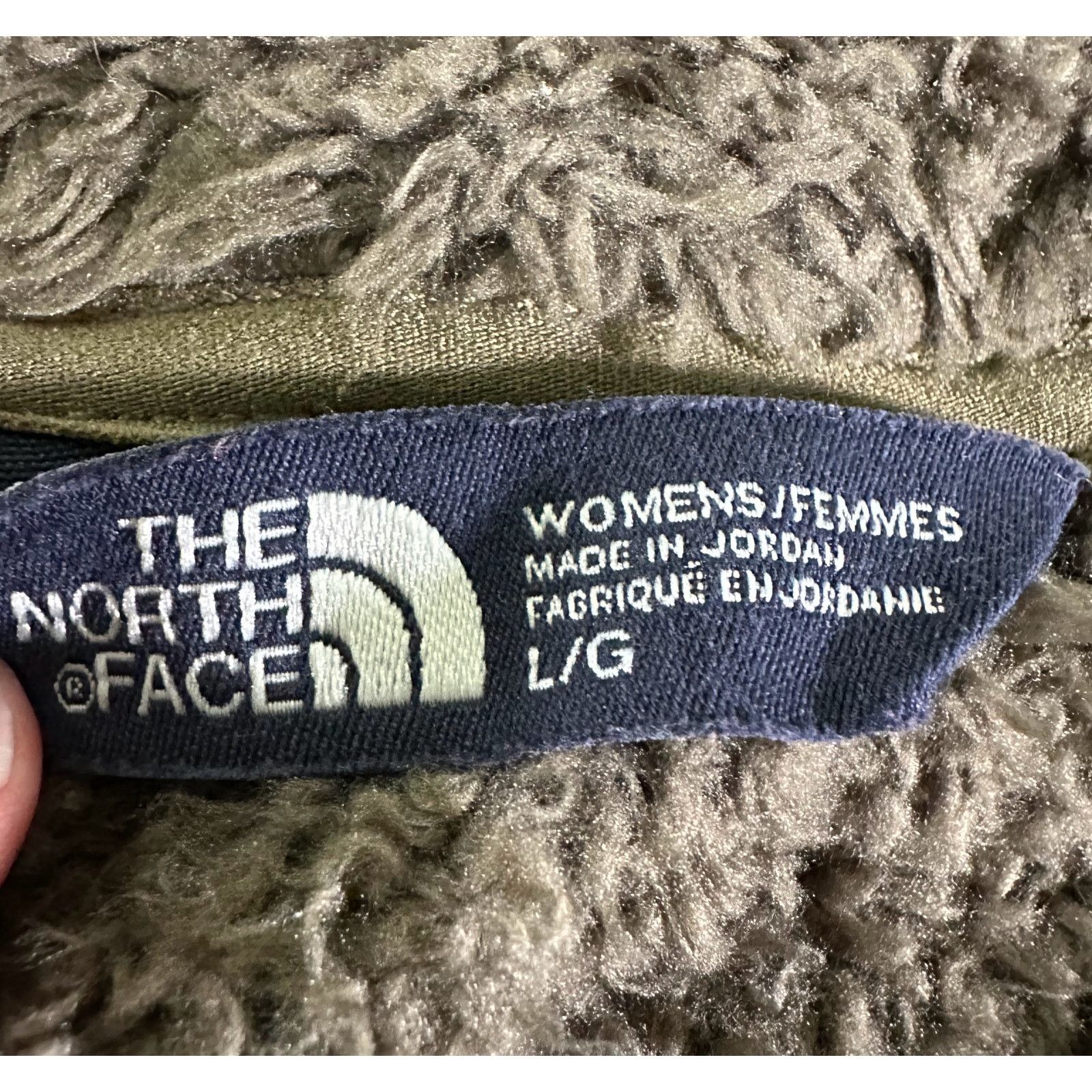 The North Face The North Face Women's Brown Furry Fleece Full Zip Jacket Size L / US 10 / IT 46 - 7 Thumbnail