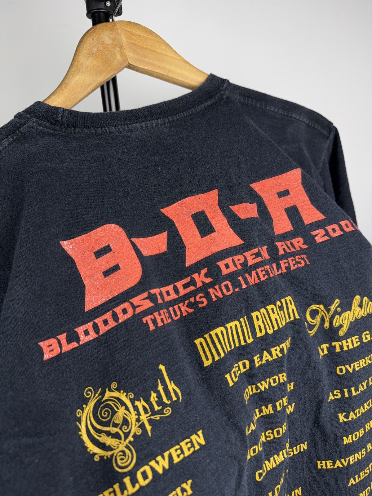 Band Tees 00s Bloodstock Open Air 2008 Festival Band Tee B-O-A Metal Size US M / EU 48-50 / 2 - 15 Thumbnail