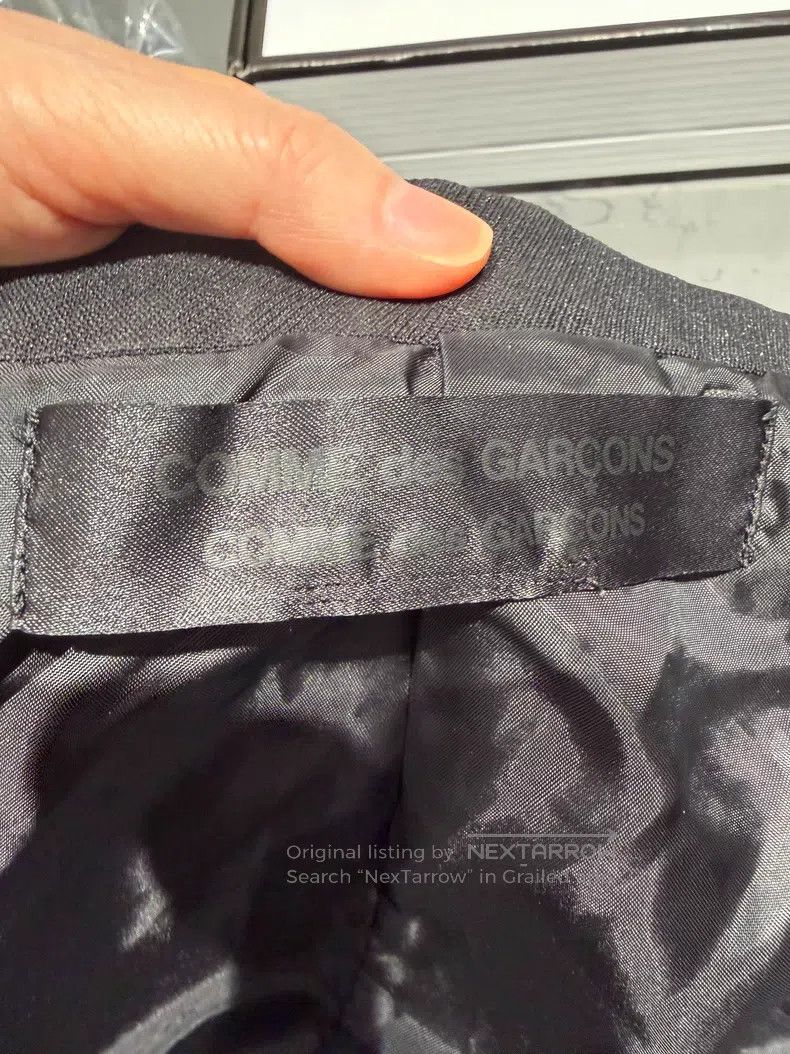 Comme des Garcons Comme des Garcons Classic Black Suit Jacket Size M / US 6-8 / IT 42-44 - 3 Thumbnail