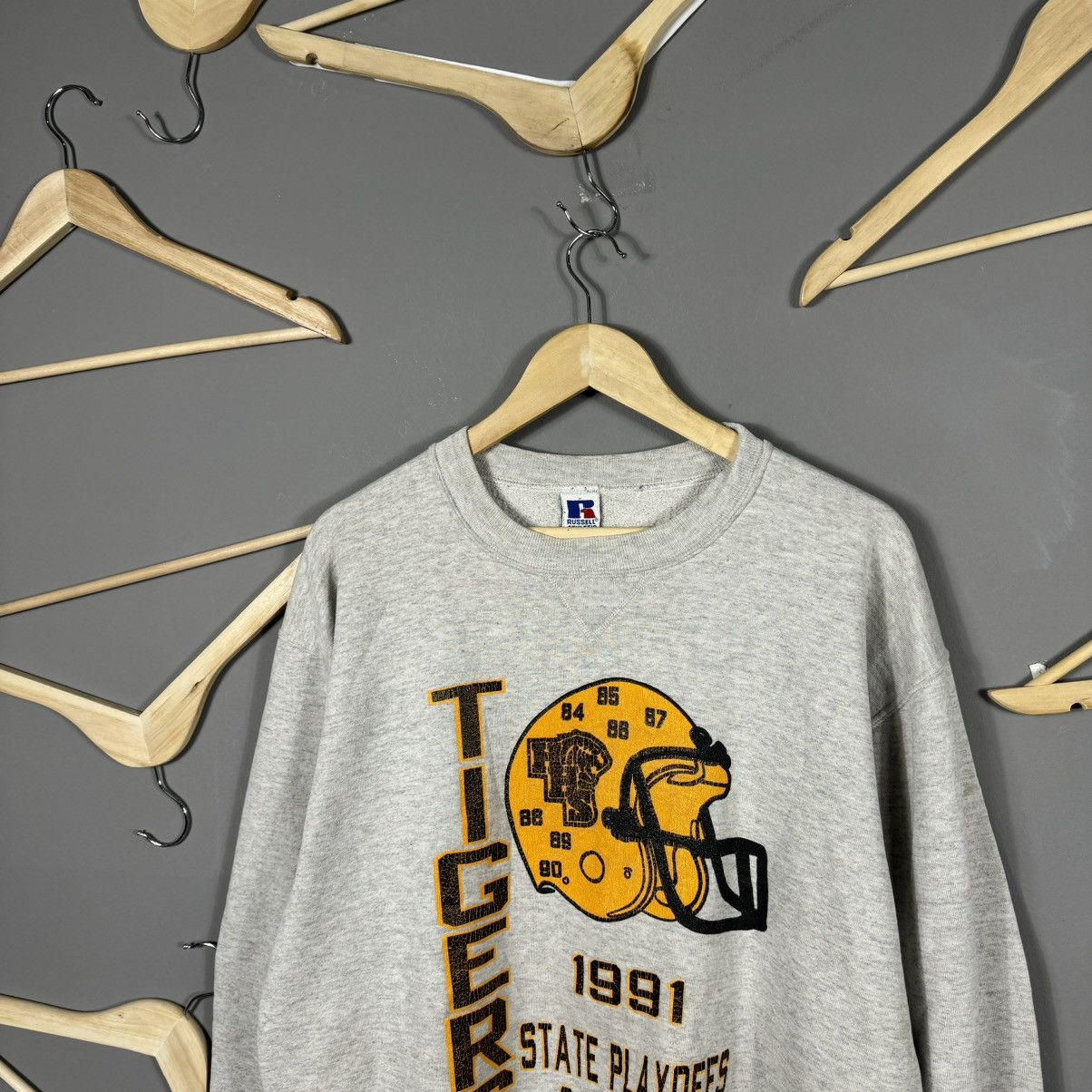 Russell Athletic Vintage 1991 Russel Athletic Clemson Tigers Sweatshirt Size US M / EU 48-50 / 2 - 3 Thumbnail