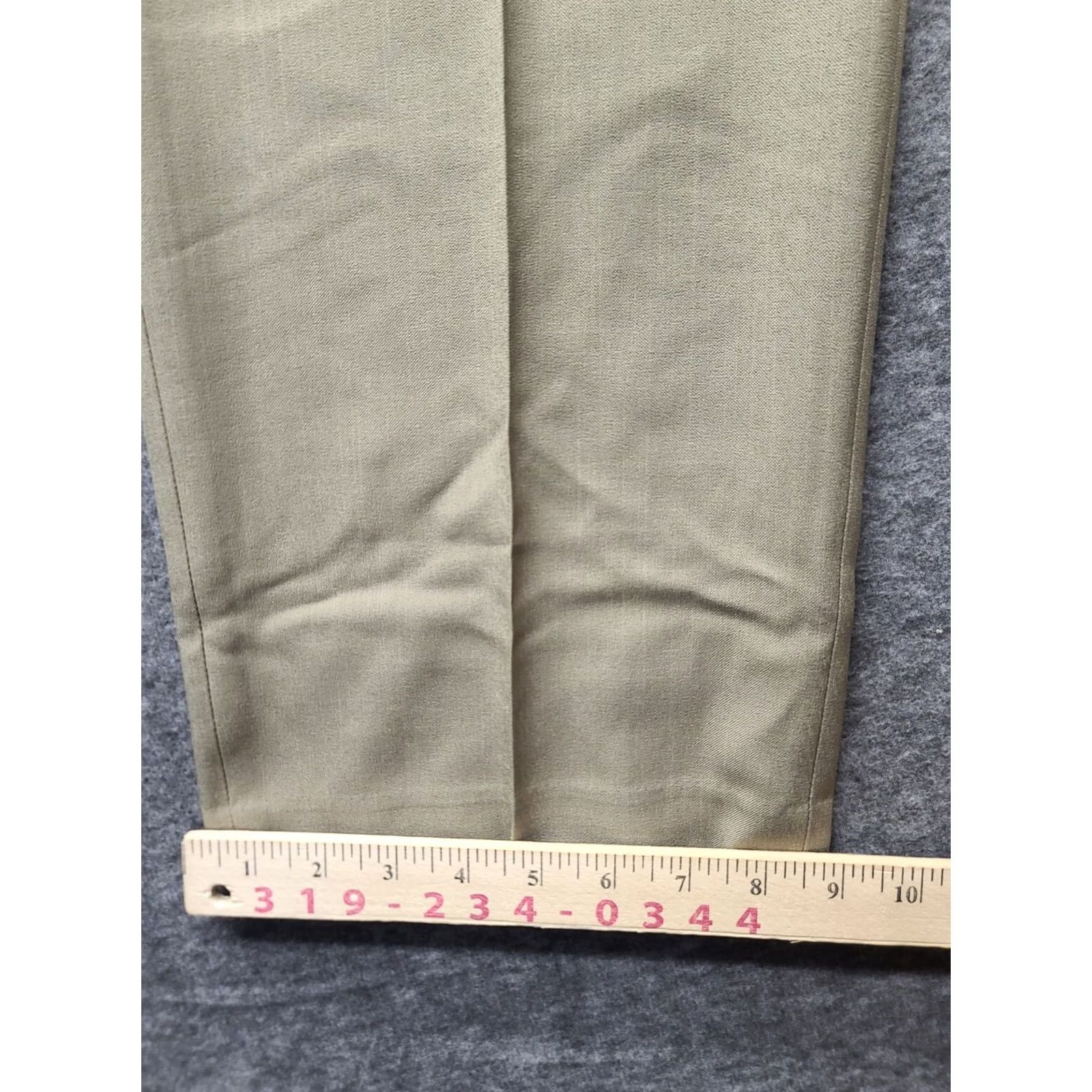 Haggar Haggar Smart Fiber Dress Pants Mens 36x29 Classic Fit Straight Leg Repreve Casual Dress Pants Worldwide Size US 36 / EU 52 - 7 Thumbnail