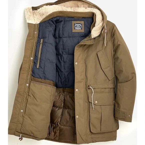 J.Crew J.CREW Men's Franconia parka with PrimaLoft Olive & Khaki Size US L / EU 52-54 / 3 - 1 Thumbnail