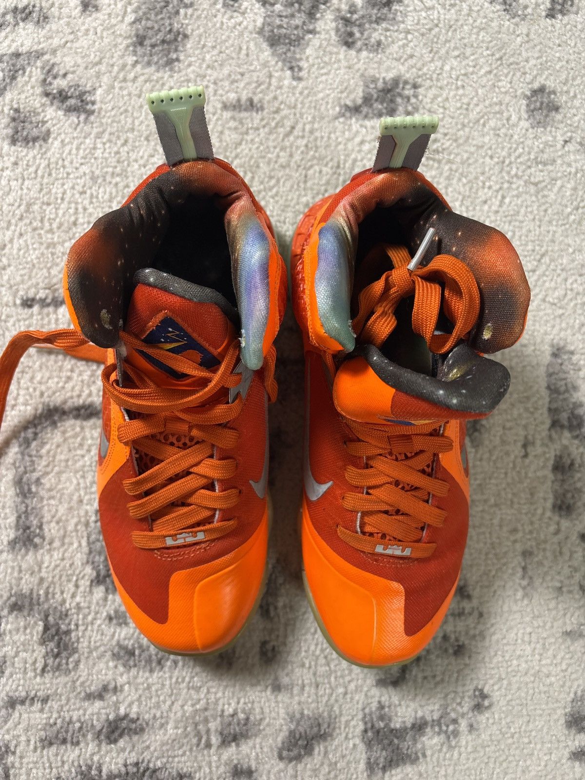 Nike GALAXY LEBRON (BIG BANG) 2012 Size US 5 / EU 37 - 4 Thumbnail