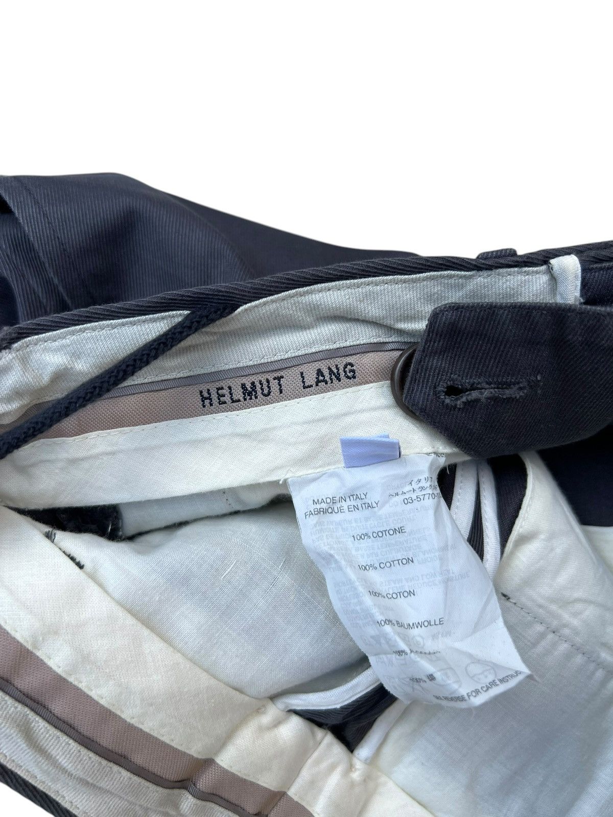 Helmut Lang Vintage 90s Helmut Lang Fade Chinos Trouser Pant Size US 28 / EU 44 - 20 Thumbnail