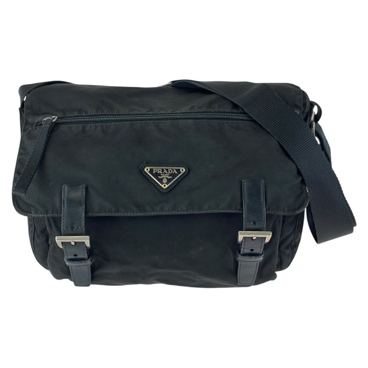 Prada Prada Prada Tessuto Nylon Shoulder Bag Textile Shoulder Bag DUTY FREE for USA Size ONE SIZE - 1 Thumbnail