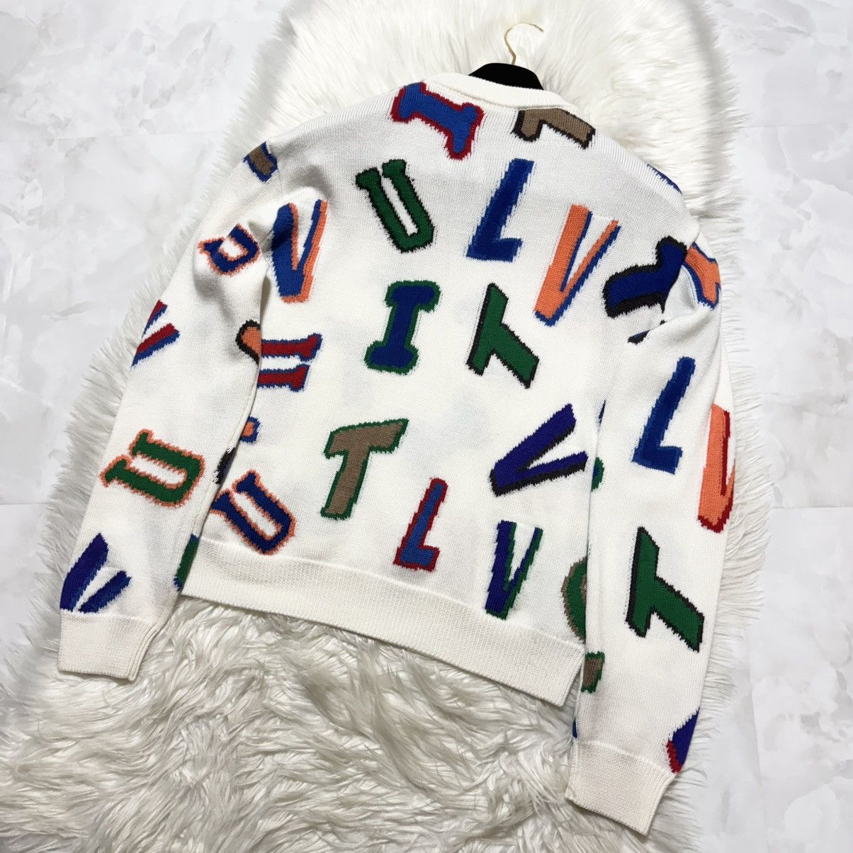 Louis Vuitton Louis Vuitton NBA collaboration multi-logo knit sweater Size US XS / EU 42 / 0 - 7 Thumbnail