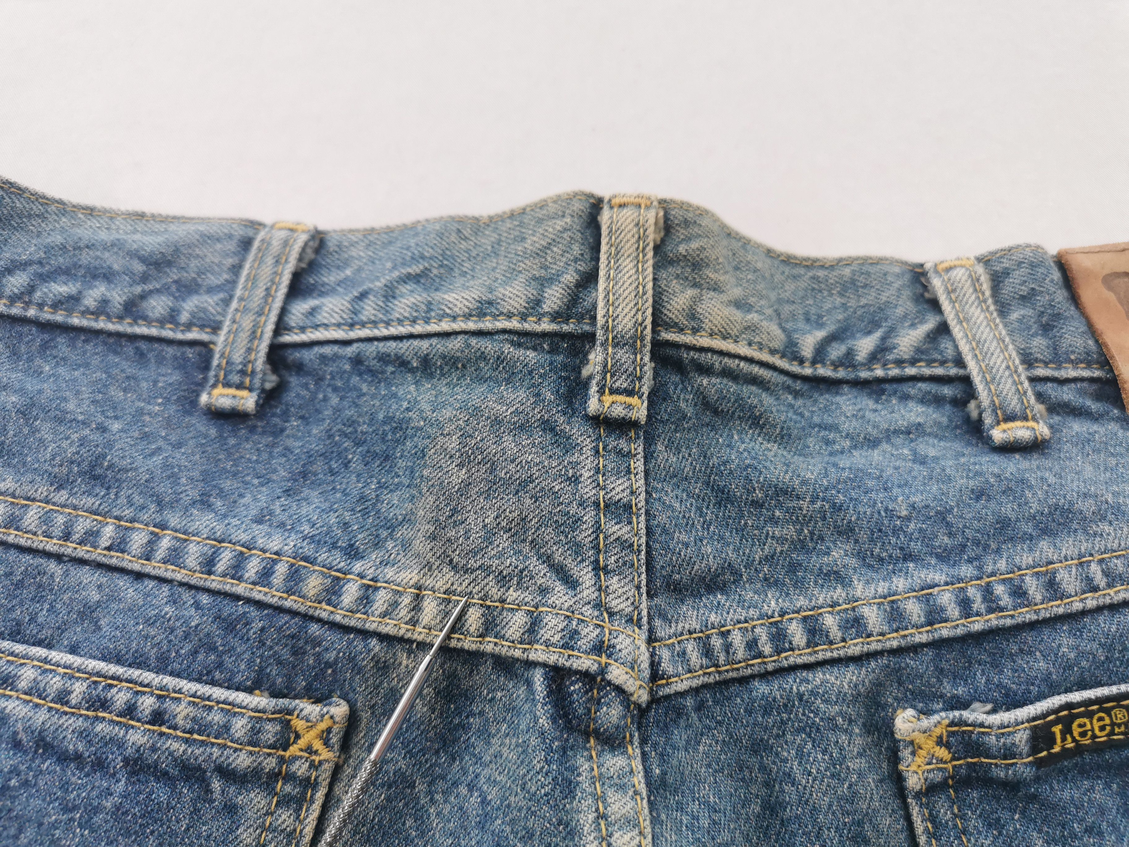 Lee Vintage 90's Lee Denim Jeans Made In Japan Size 33/36x33 Size US 33 - 10 Thumbnail