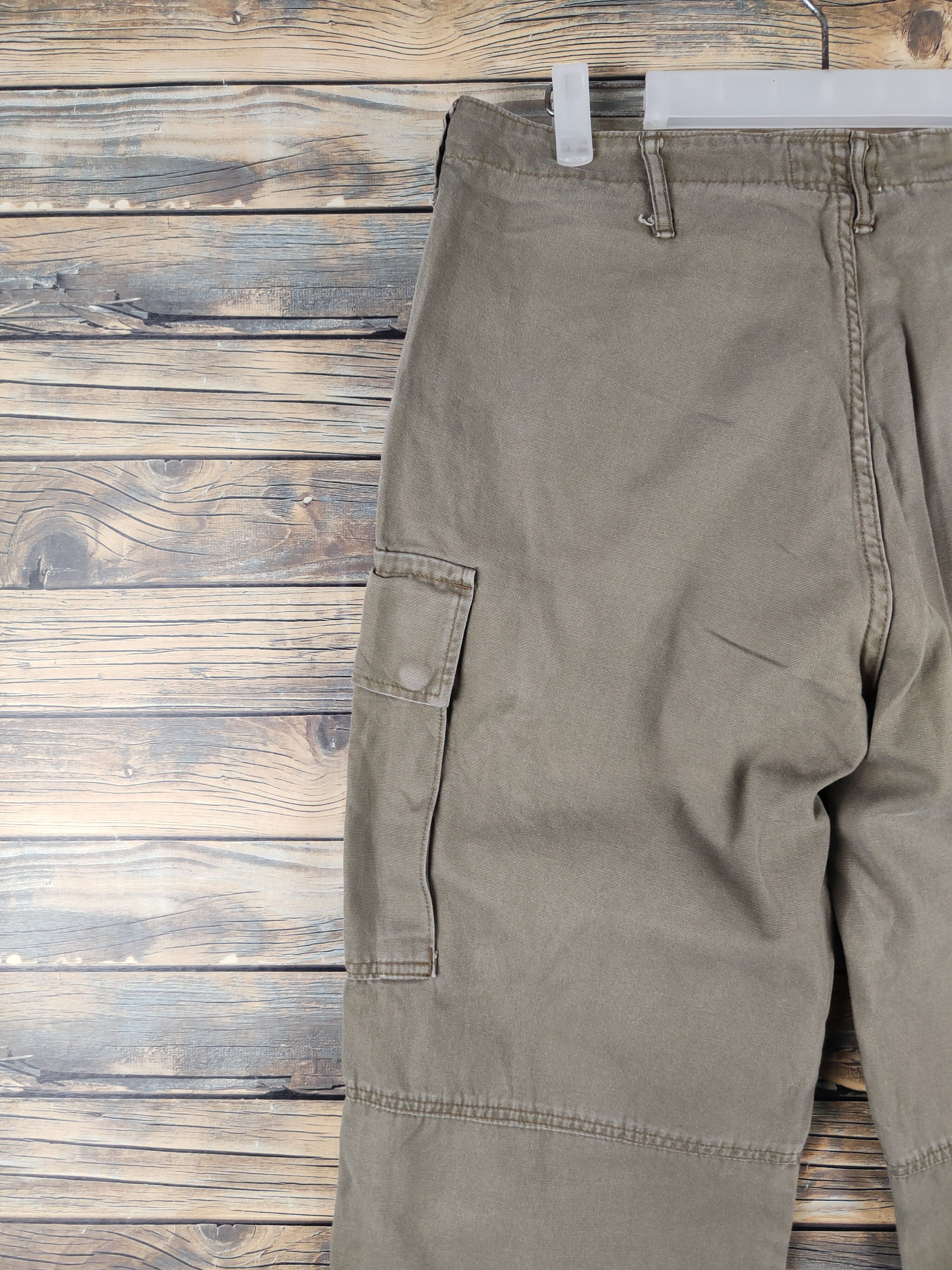 Japanese Brand DL Blue Way Brown Multipocket Tactical Cargo Pants #1334 Size US 34 / EU 50 - 8 Thumbnail