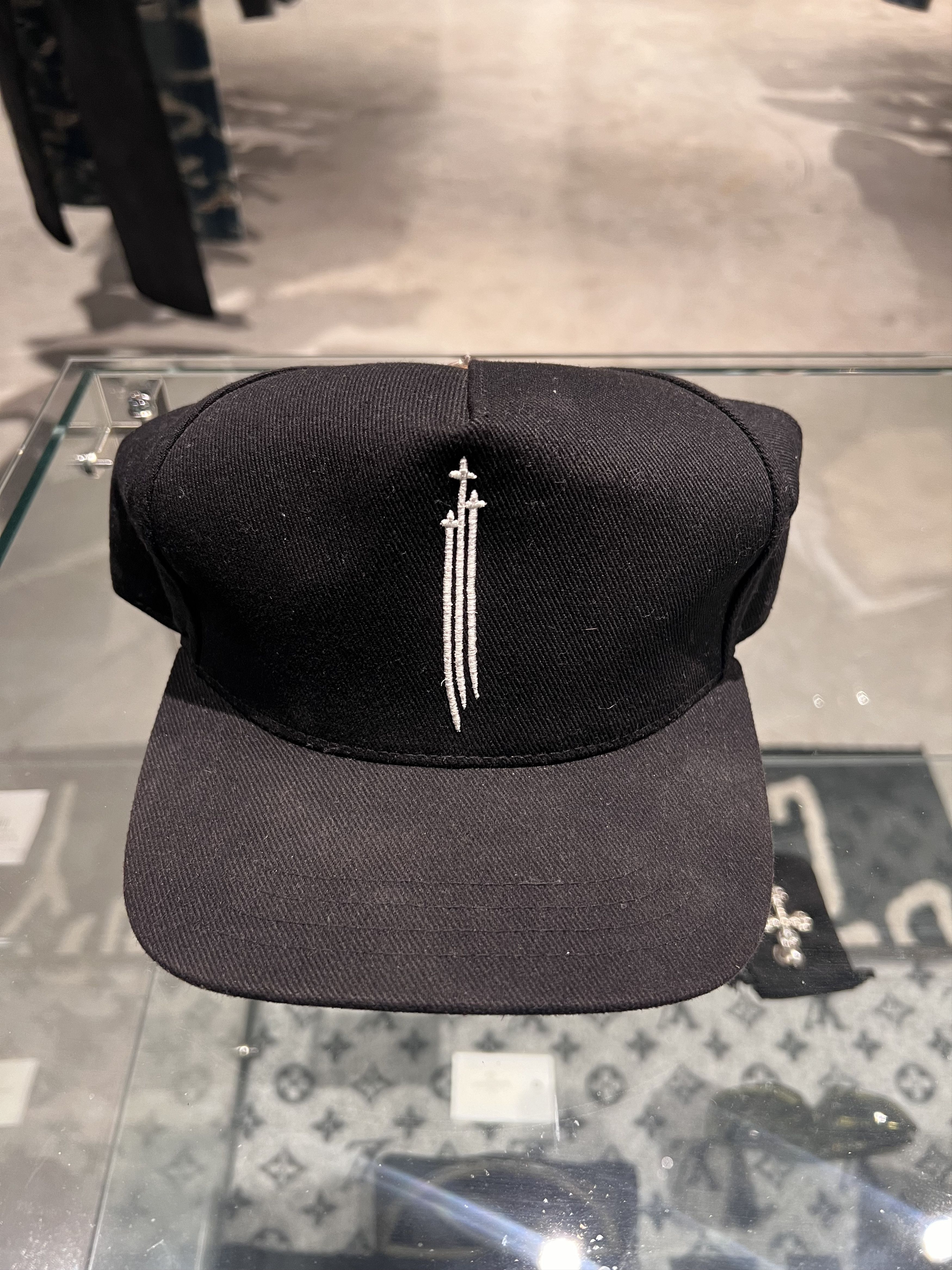 Chrome Hearts 3 Cross Trucker
