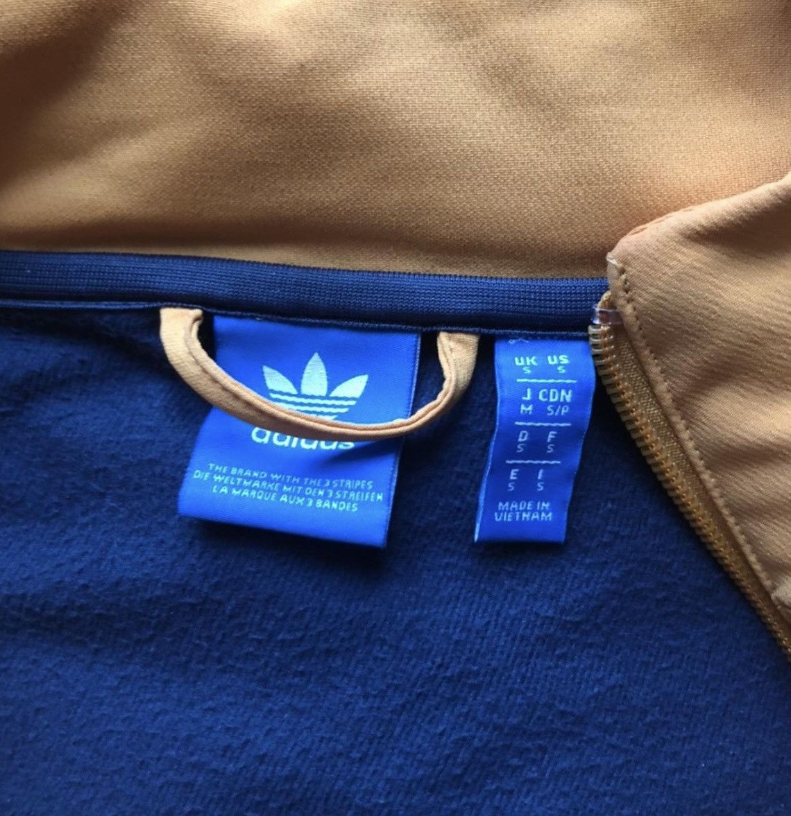 Adidas Yellow navy blue adidas anorak windbreaker jacket 6ix9ine 69 Size US S / EU 44-46 / 1 - 2 Thumbnail