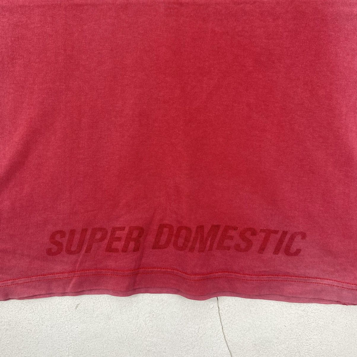 Vintage Vintage 90s Shades Individual Design Japanese Tee Red M Size US M / EU 48-50 / 2 - 5 Thumbnail