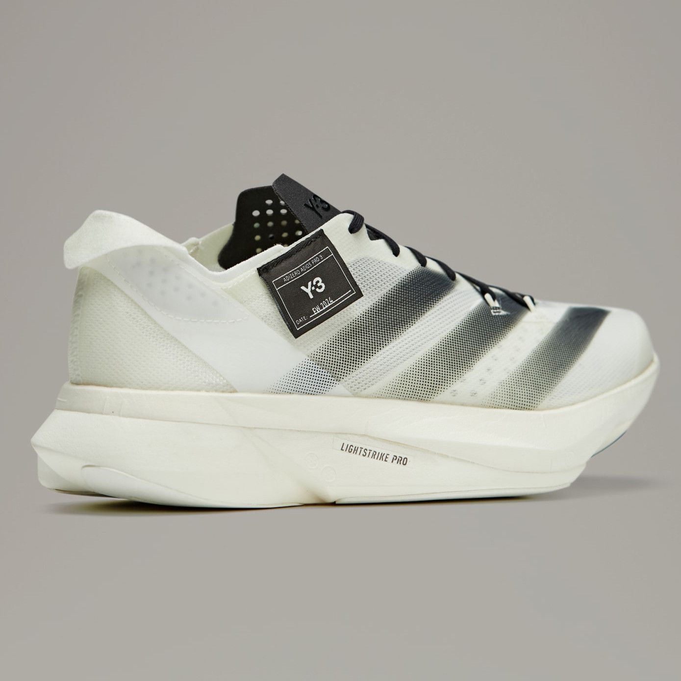 Y-3 9 Adidas Y-3 Adizero Adios Pro 3 White Black Sneakers Size US 9 / EU 42 - 6 Thumbnail