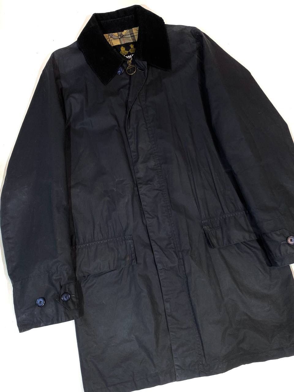 Barbour Barbour Greeves Waxed Men Jacket Size US S / EU 44-46 / 1 - 5 Thumbnail
