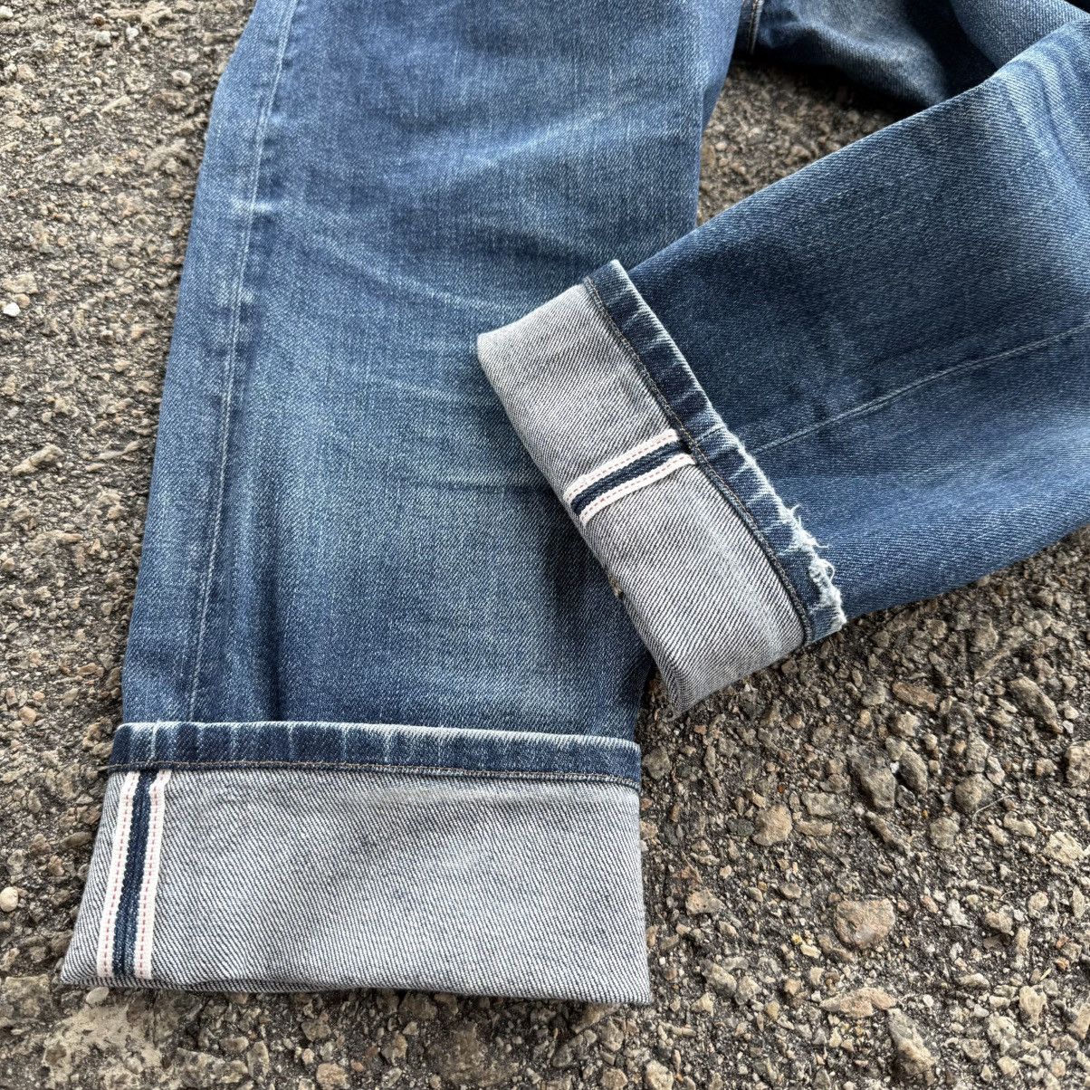 Japanese Brand W34 VINTAGE JAPANESE SELVEDGE DENIM FADED JEAN PANTS Size US 34 / EU 50 - 12 Thumbnail