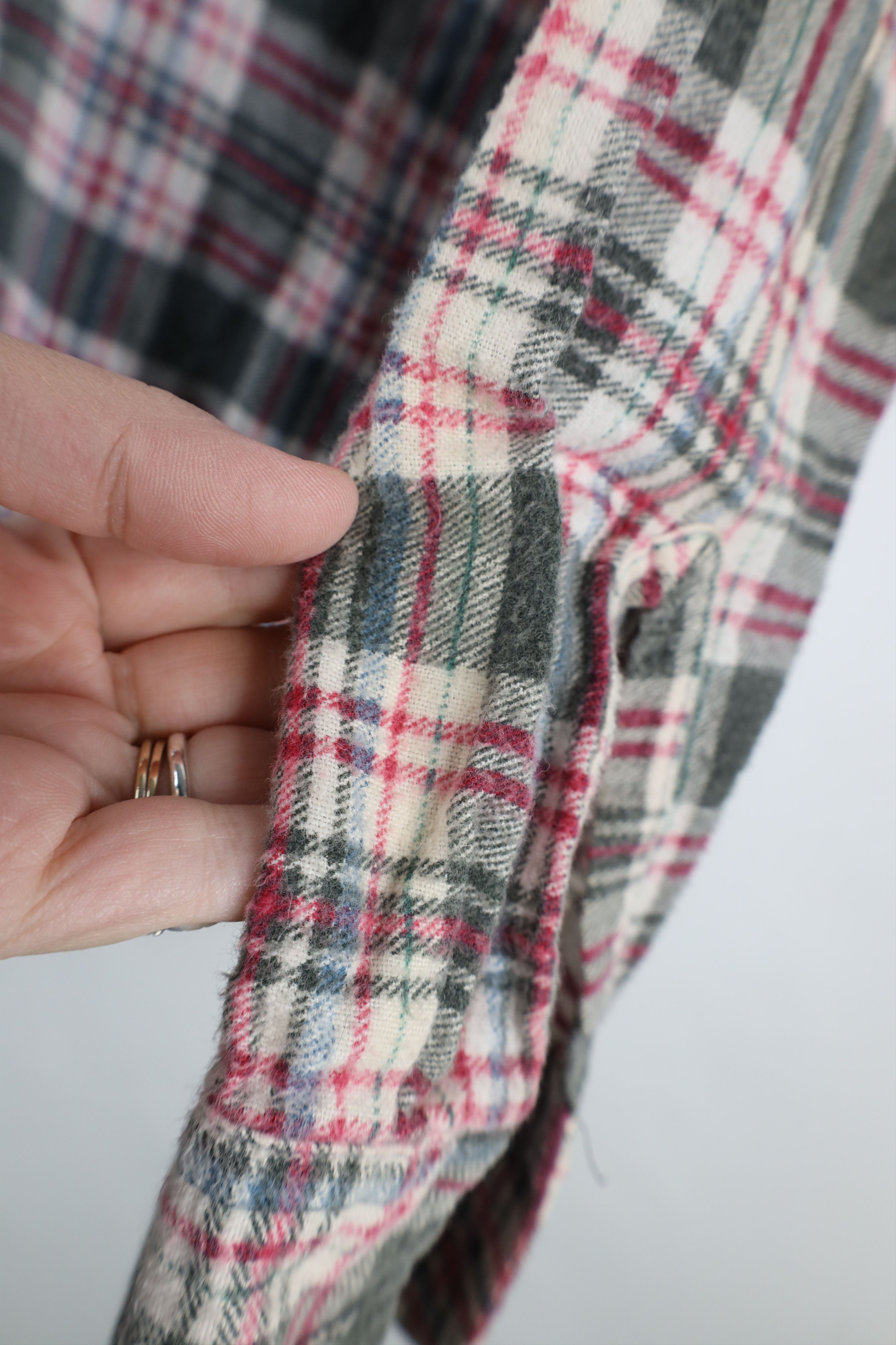 Vintage Vintage 90s Streetwear Flannel Collared Button Shirt Size US M / EU 48-50 / 2 - 5 Thumbnail
