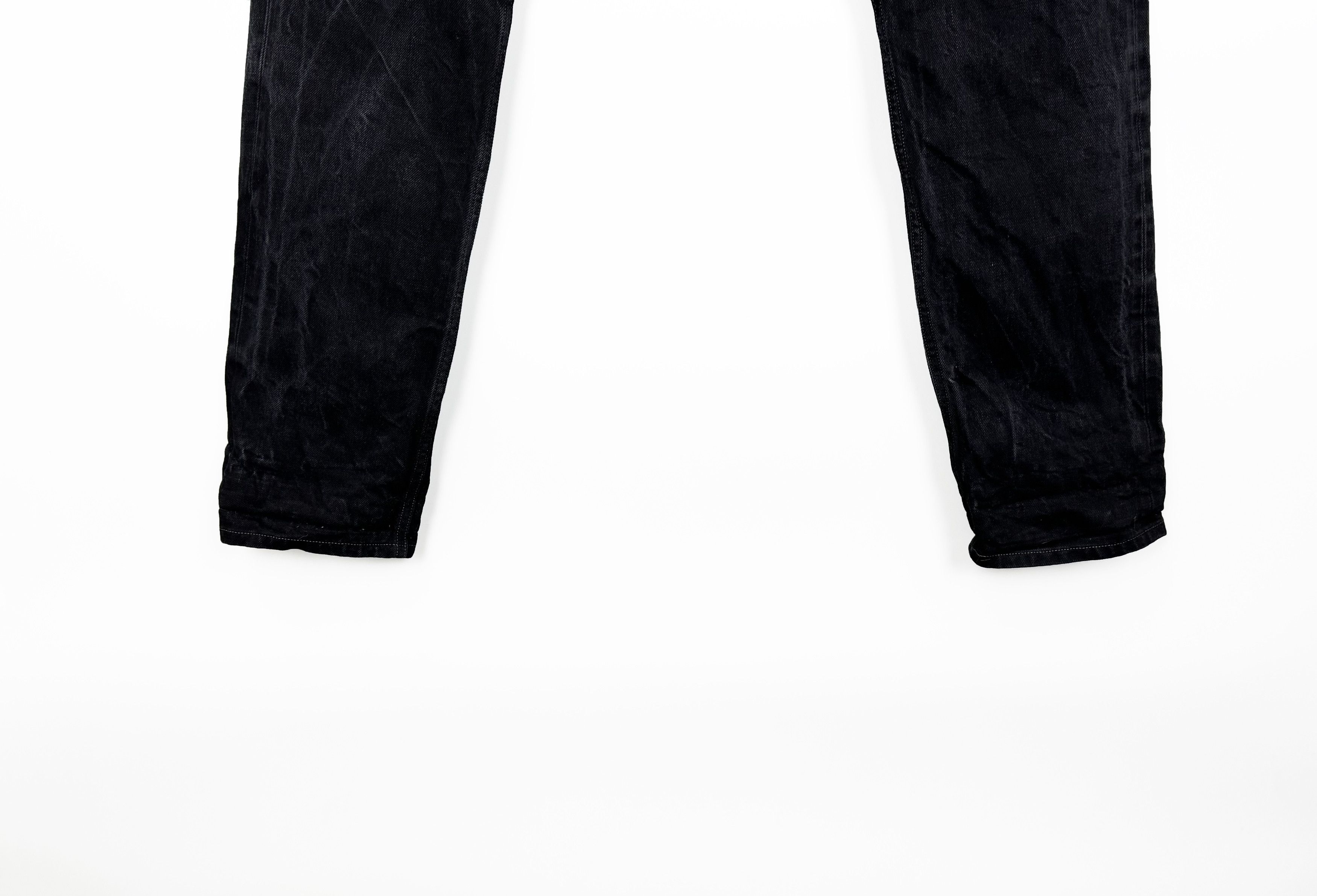 Lee Lee 101 Rider 13oz Blue Selvedge Washed Vintage Denim Size US 32 / EU 48 - 6 Thumbnail