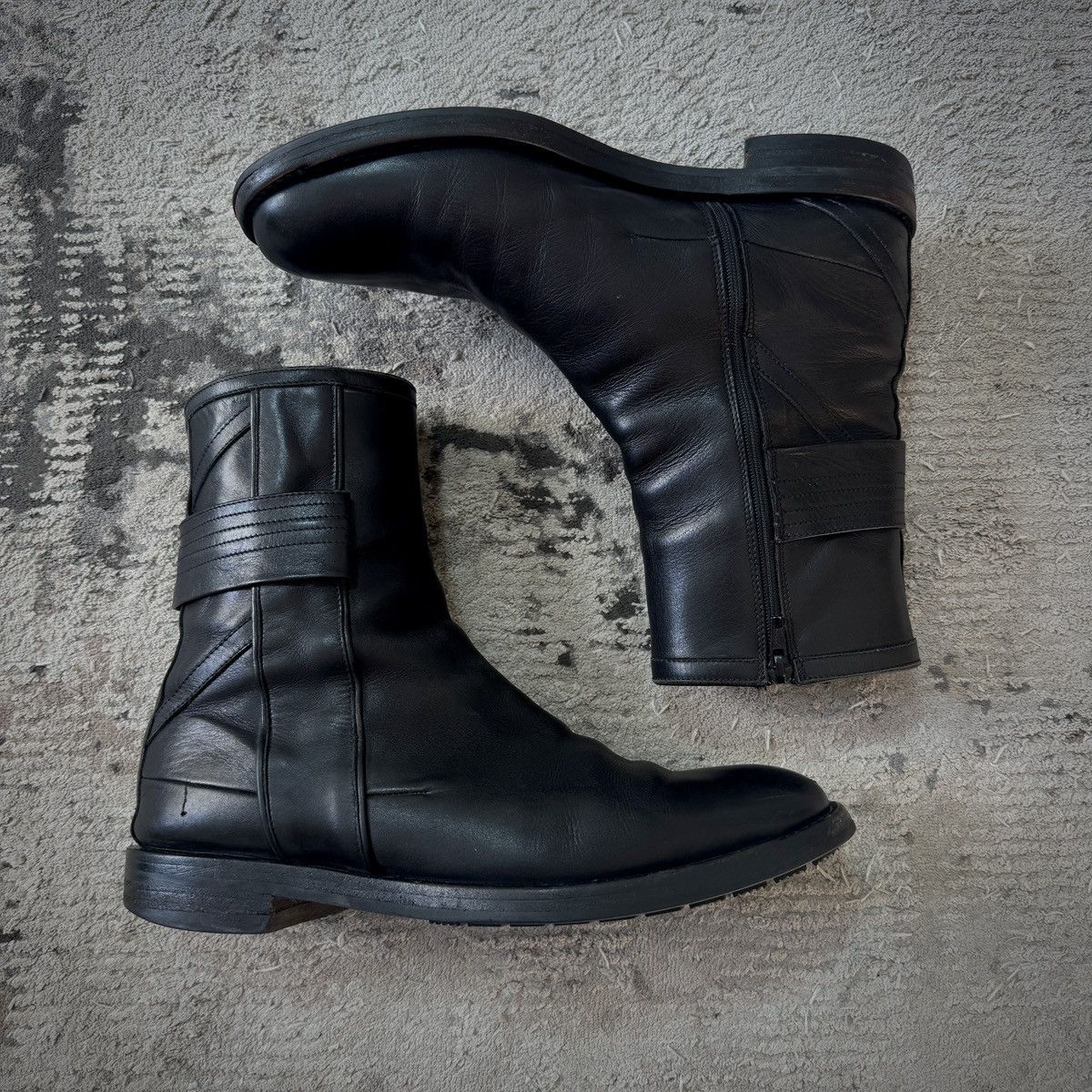 Dior Dior Homme Luster Boots 2003FW By Hedi Slimane Size US 9 / EU 42 - 1 Thumbnail
