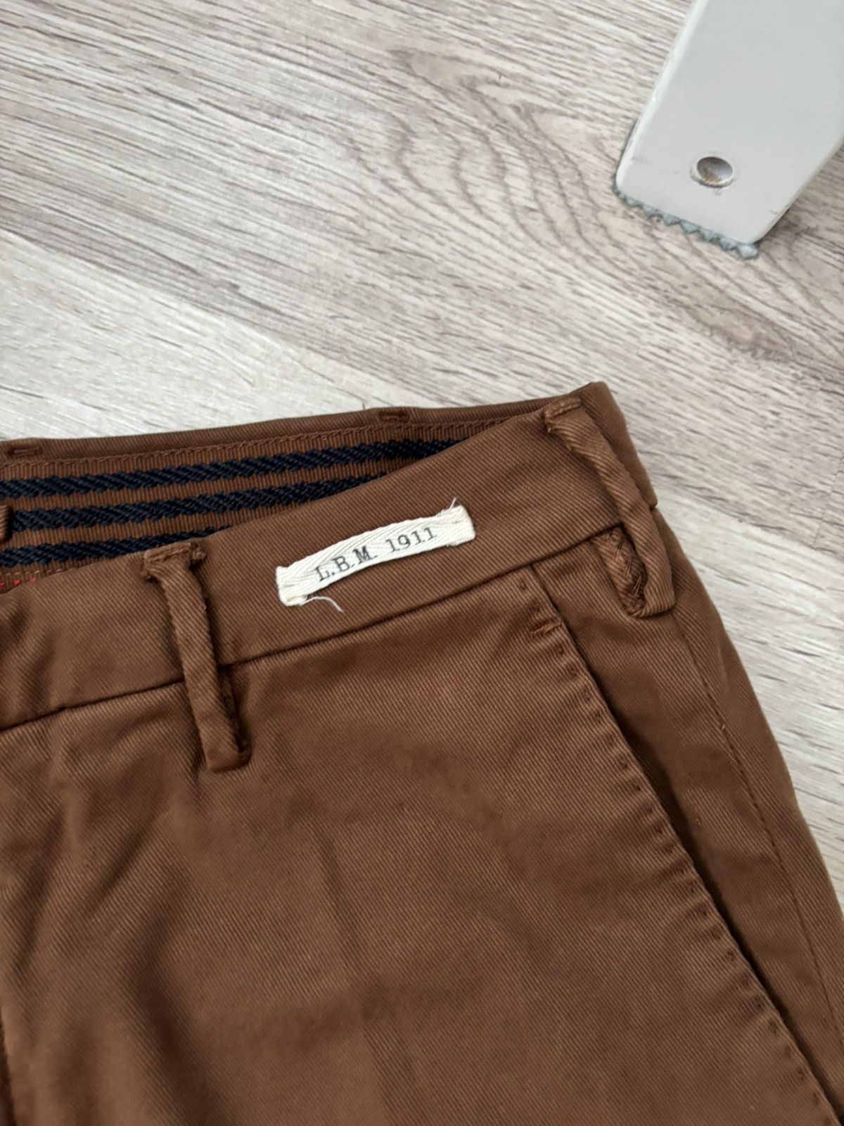 L.B.M. 1911 LBM 1911 brown pants model 8480 Size US 30 / EU 46 - 6 Thumbnail