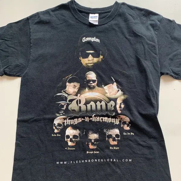Rap Tees Vintage 2000s Bone Thugs N Harmony Graphic T Shirt Medium Size US M / EU 48-50 / 2 - 2 Thumbnail