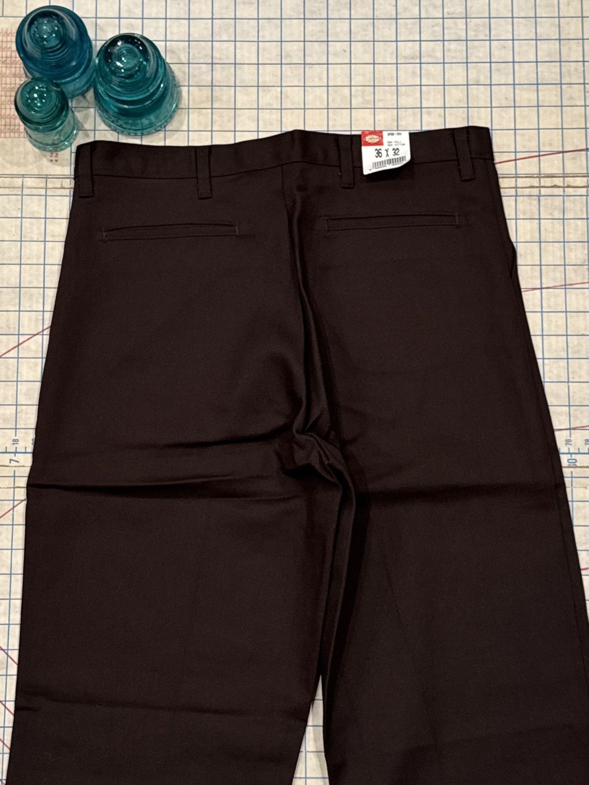 Dickies Vintage Deadstock Dickies Brown Casual Work Pants Size 36x32 Size US 36 / EU 52 - 11 Thumbnail