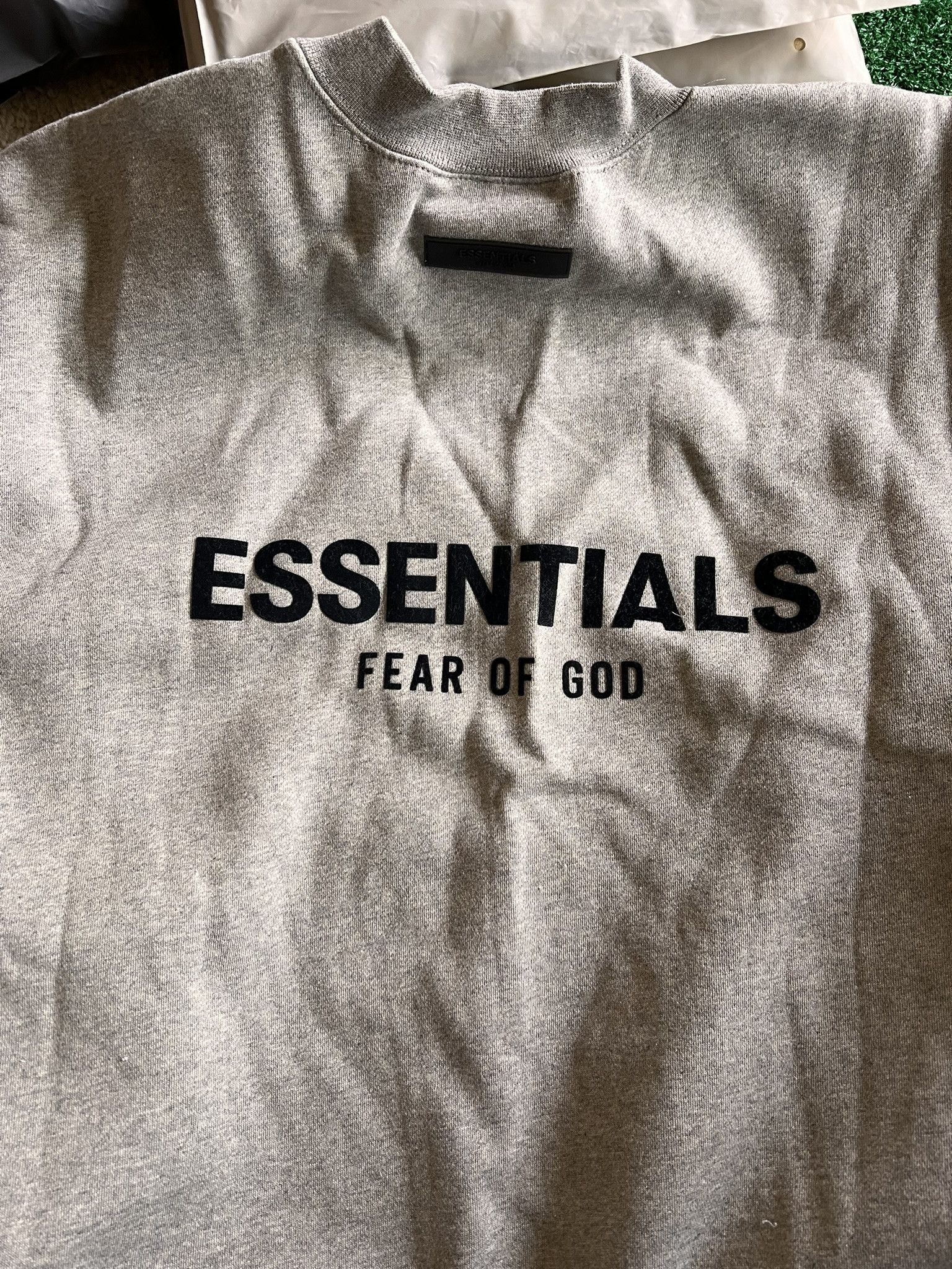 Essentials Fear of God Essentials Relaxed Crewneck (SS22) Dark Oatmeal Size US XL / EU 56 / 4 - 3 Thumbnail