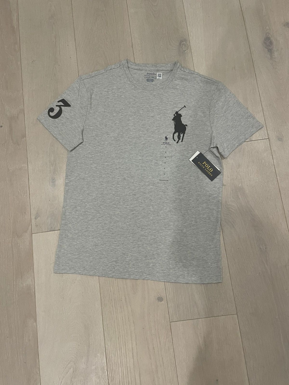 Designer × Polo Ralph Lauren × Ralph Lauren Polo Ralph Lauren Big Pony Cotton Jersey Tee Mens Small Size US S / EU 44-46 / 1 - 1 Thumbnail