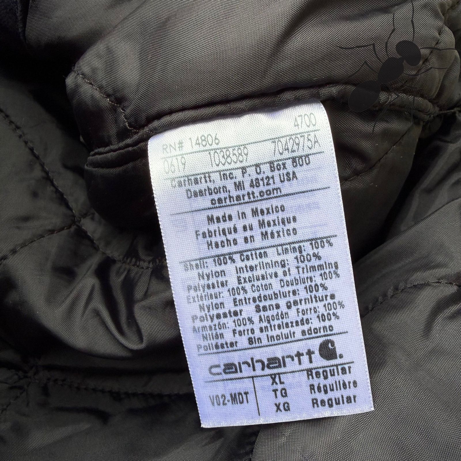 Carhartt × Vintage Carhartt V02 MDT blue work wear vest Size US XL / EU 56 / 4 - 4 Thumbnail