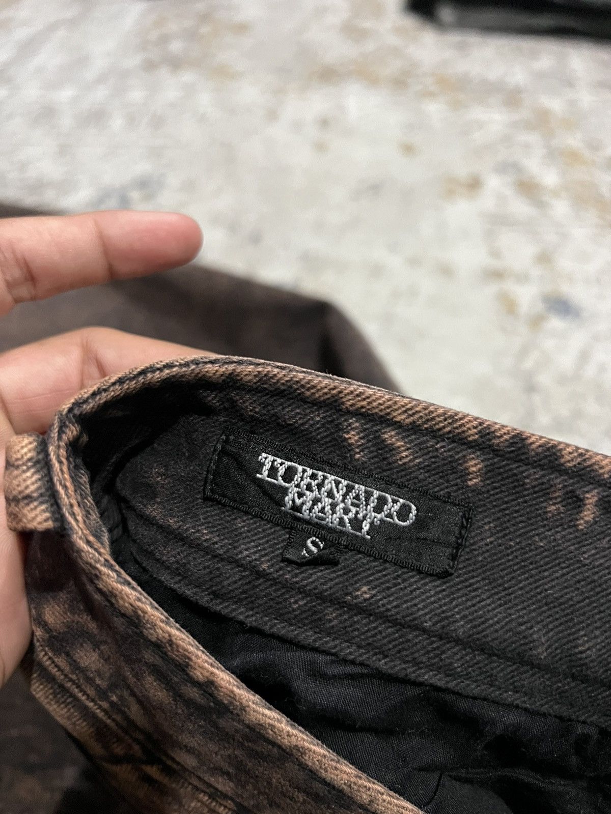 If Six Was Nine Tornado Mart Mudmax Flared Denim vkei LGB style Size US 29 - 6 Thumbnail