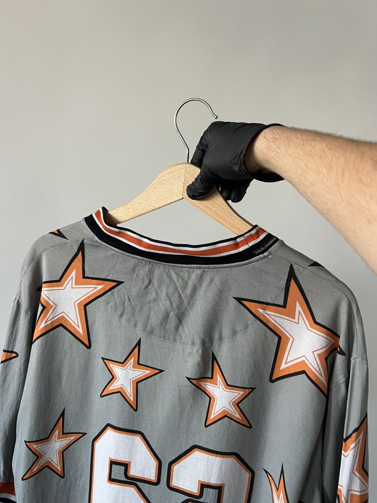 Dolce & Gabbana Dolce Gabbana Tiger Print Star Jersey Tee Hype Luxury Size US M / EU 48-50 / 2 - 12 Thumbnail