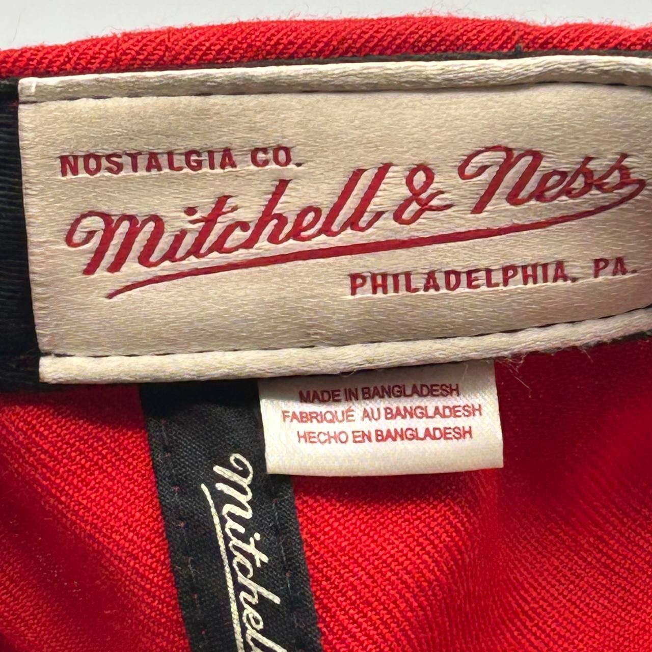 Mitchell & Ness Chicago Bulls Hat Men NBA Mitchell & Ness Snap Back Size ONE SIZE - 6 Thumbnail
