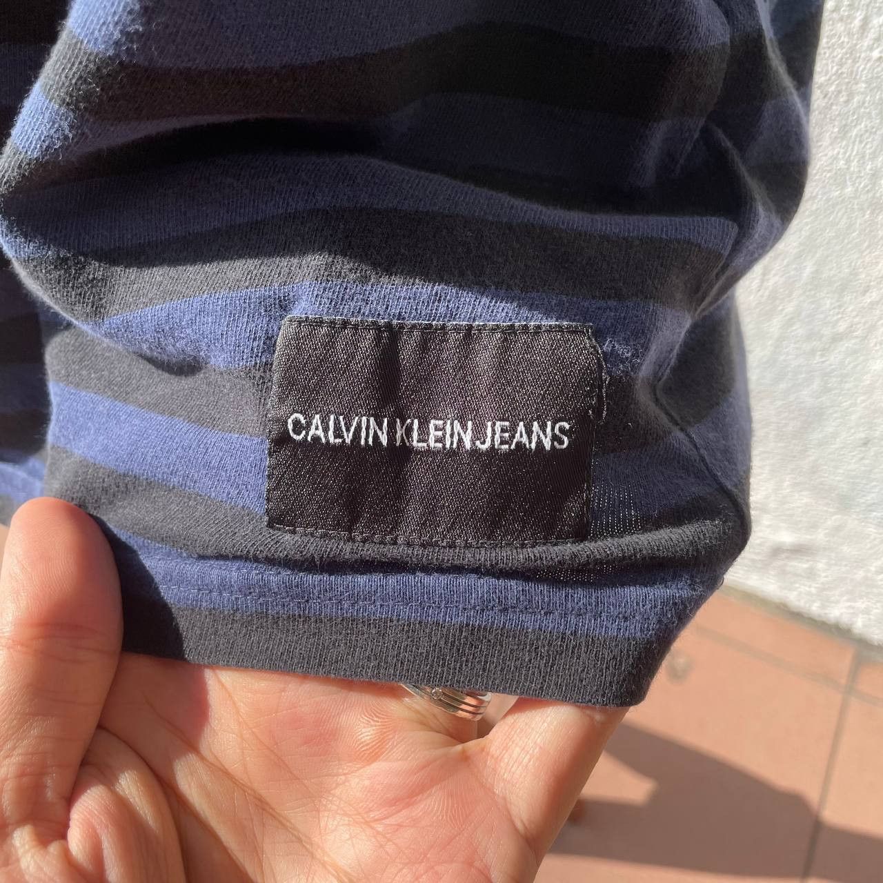 Calvin Klein CALVIN KLEIN STRIPE TSHIRT GRAPHIC Size US S / EU 44-46 / 1 - 2 Thumbnail