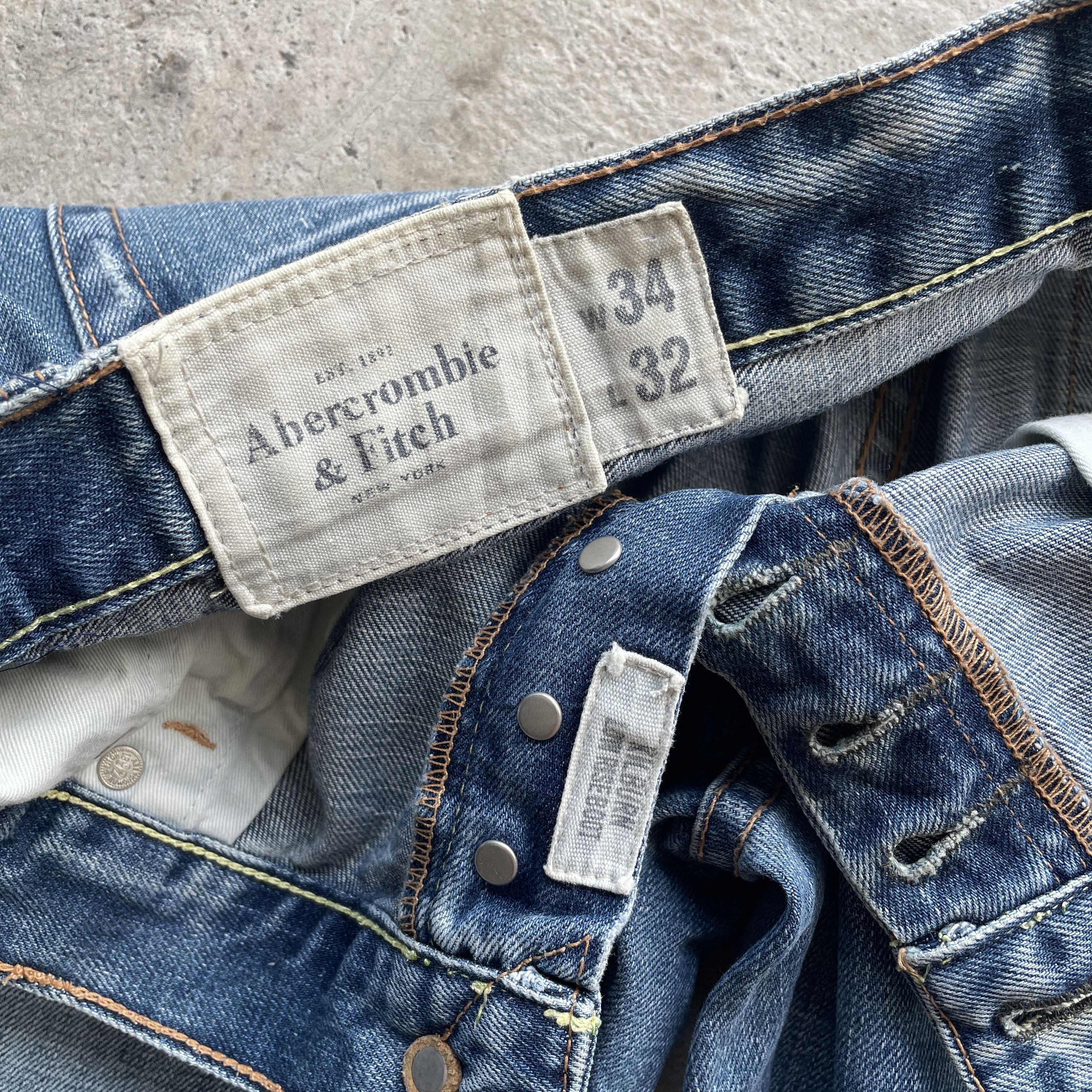Abercrombie & Fitch VINTAGE ABERCOMBIE&FITCH LOWRISE BOOT KILBURL PANTS JEANS Size US 36 / EU 52 - 6 Thumbnail