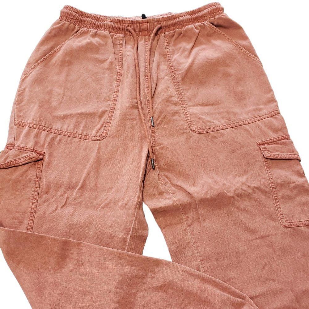 7 For All Mankind CT712a 7 For all Mankind Ladies Rust Cargo Pant M Size 32" / US 10 / IT 46 - 2 Thumbnail