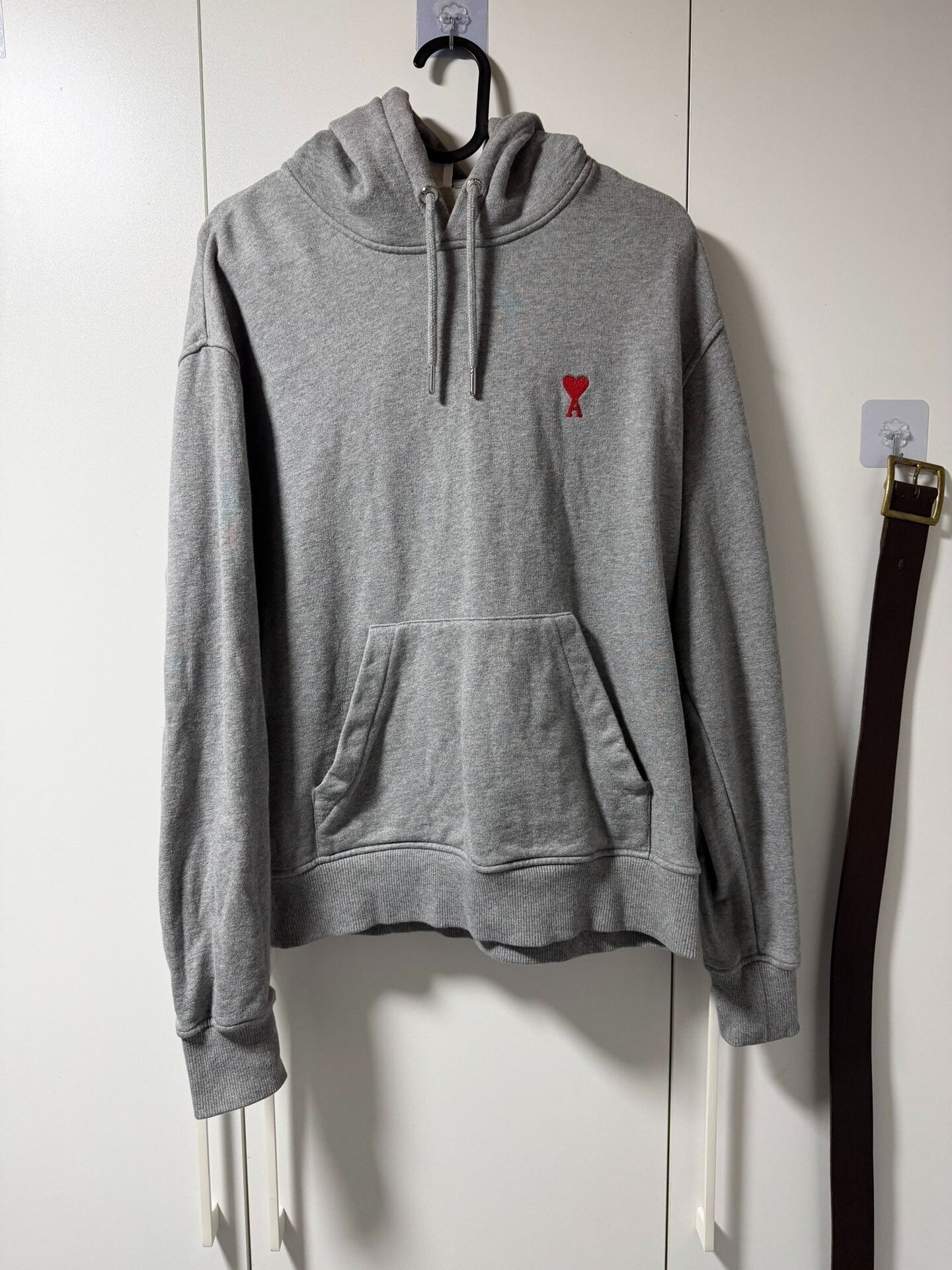 AMI ami gray hooded sweatshirt Size US XS / EU 42 / 0 - 1 Thumbnail