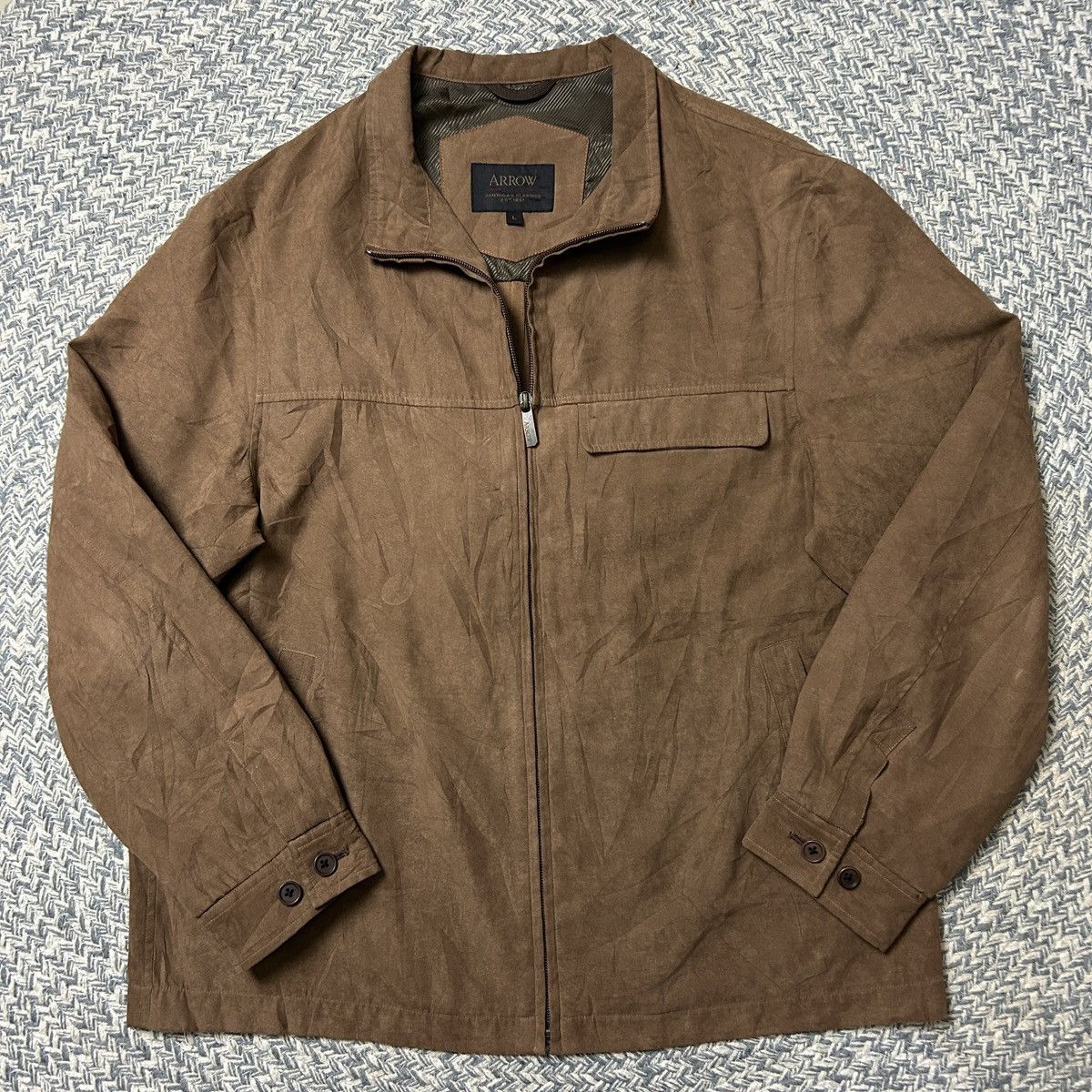 Arrow × Japanese Brand × Vintage Arrow Brown Jacket Size US S / EU 44-46 / 1 - 1 Thumbnail