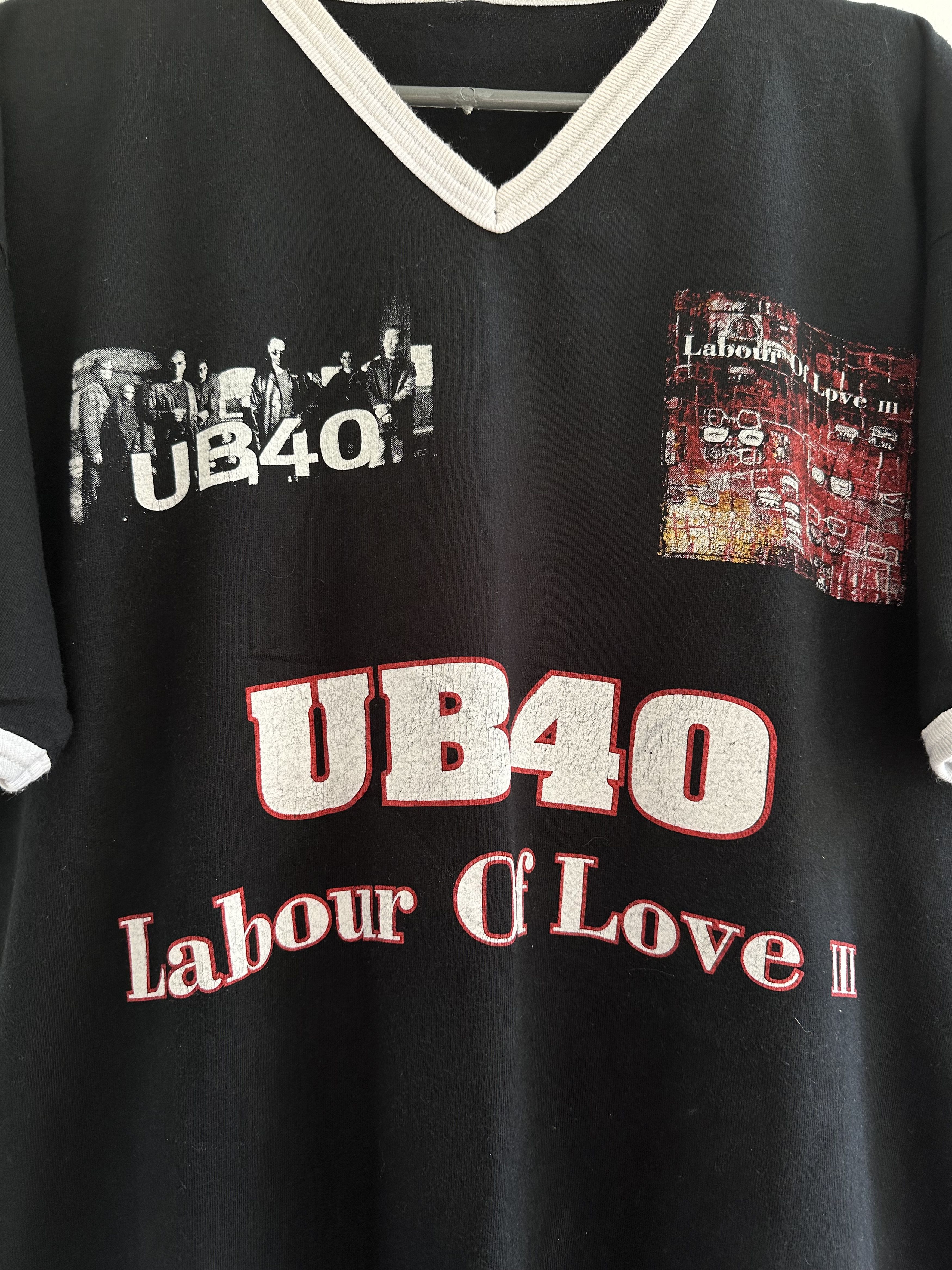 Band Tees × Vintage UB40 labour of love 3 tour 1998 t shirt Size US XL / EU 56 / 4 - 4 Thumbnail