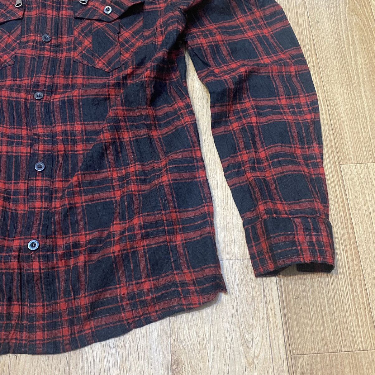 In The Attic IN THE ATTIC Plaid Flannel Shirts Size US M / EU 48-50 / 2 - 5 Thumbnail