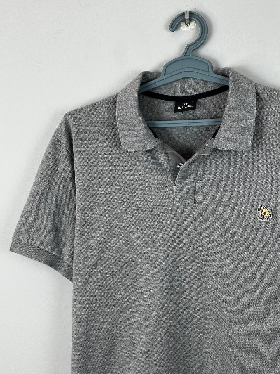 Paul Smith Paul Smith Grey Zebra Logo Iconic Polo T Shirt Size US XXL / EU 58 / 5 - 3 Thumbnail