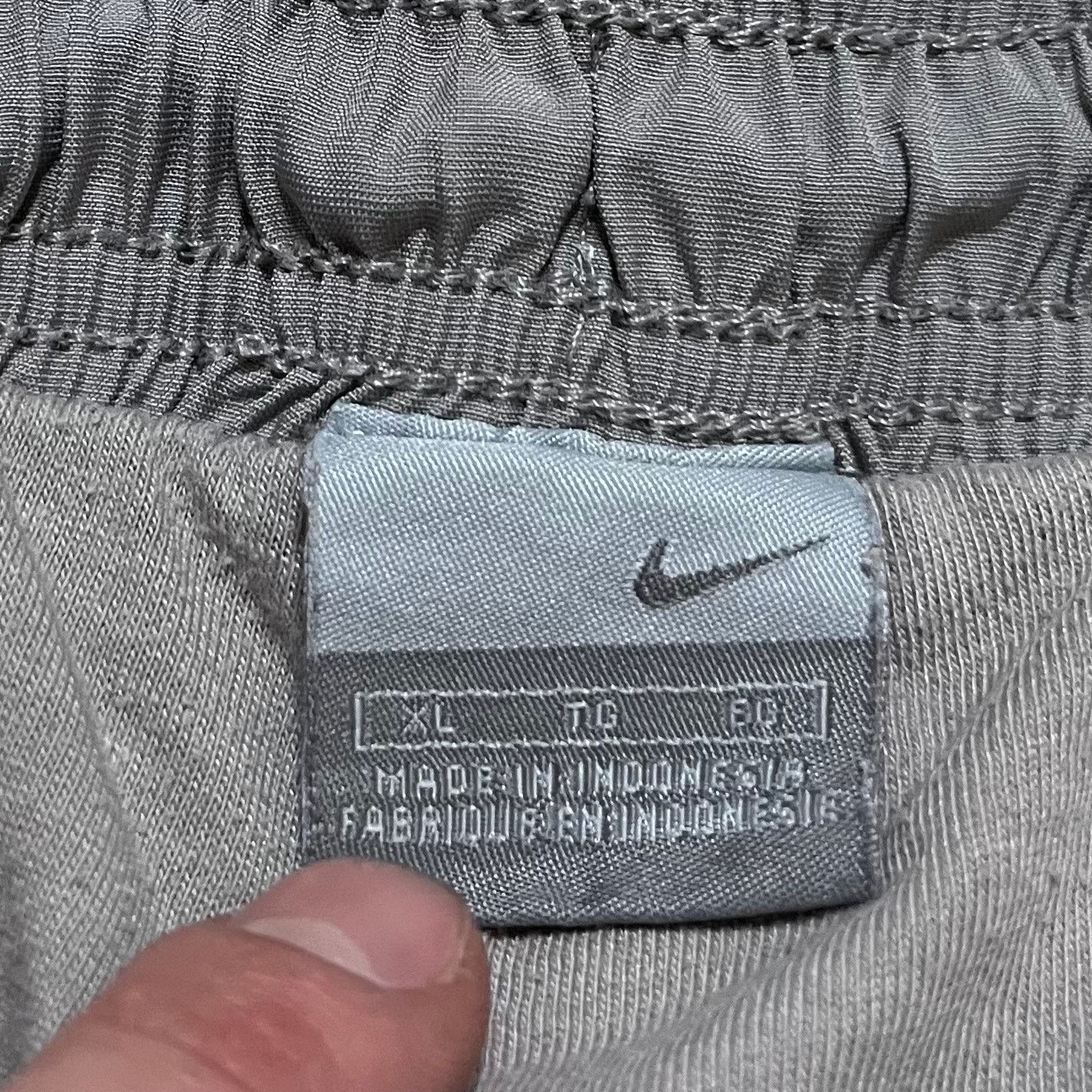 Nike Nike Y2K Baggy Skater Lined Black Striped Grey Trackpants XL Size US 32 / EU 48 - 3 Thumbnail
