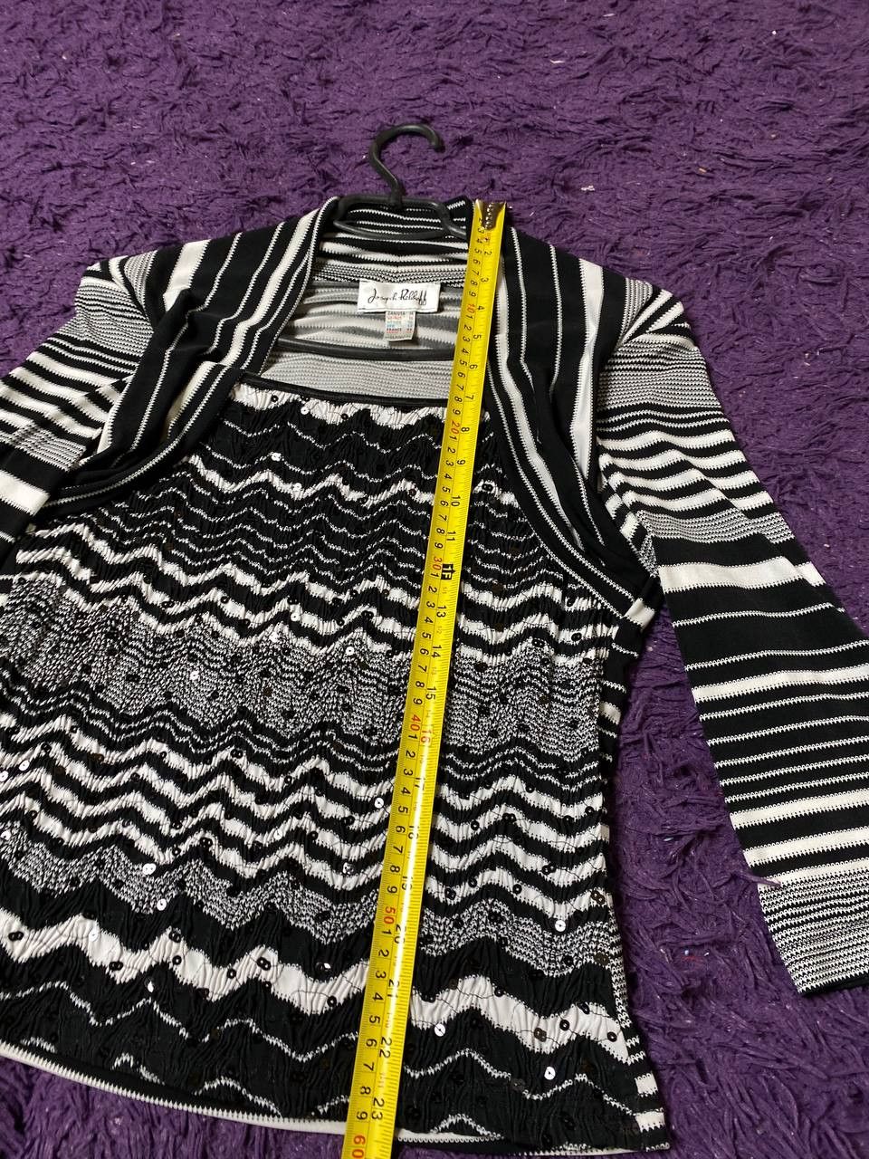Joseph Ribkoff × Vintage Joseph Ribkoff Zebra Print Long Sleeve Sweater Size XL / US 12-14 / IT 48-50 - 13 Thumbnail