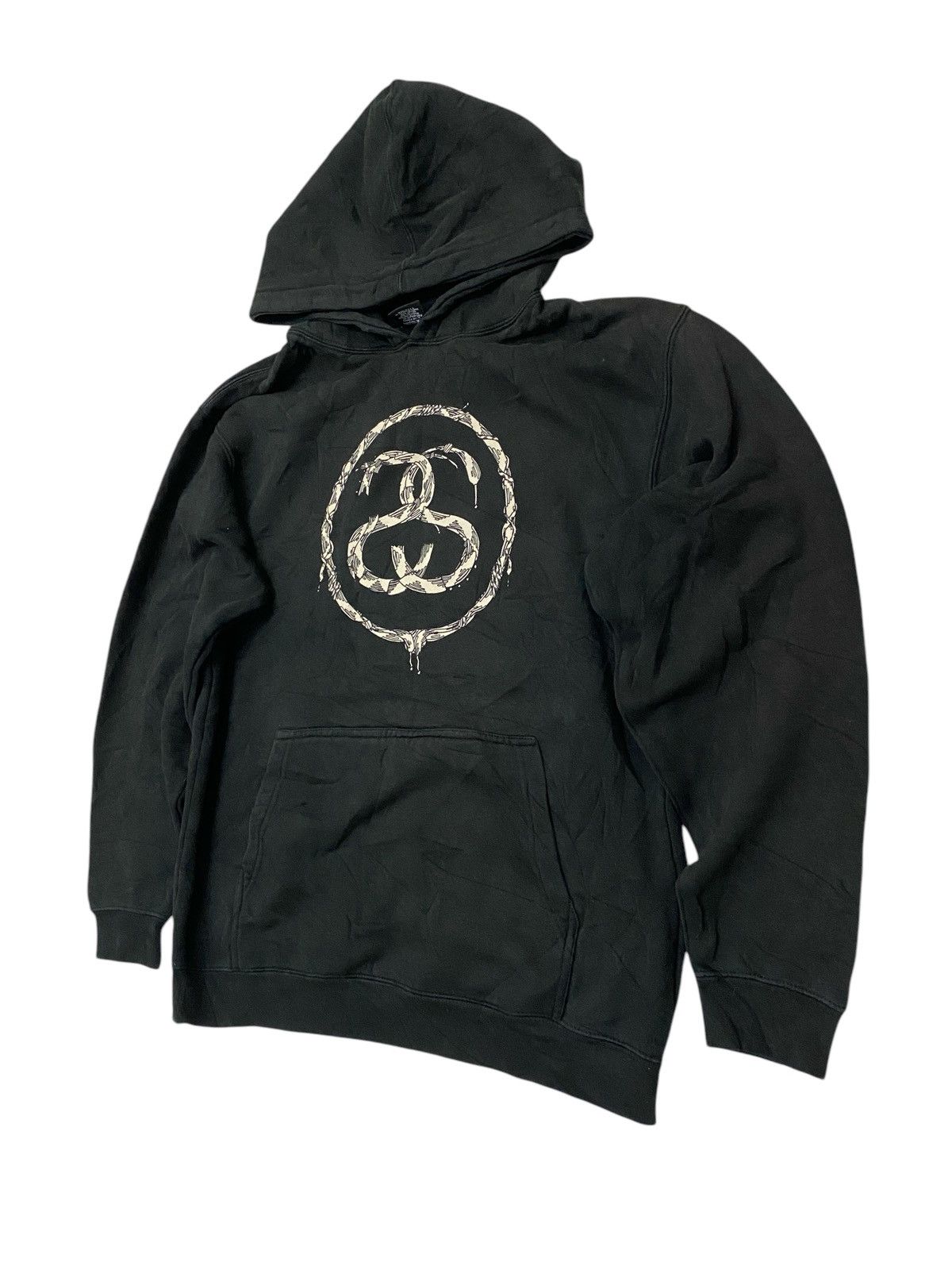 Other Stussy SS Black Hoodie Size US M / EU 48-50 / 2 - 2 Thumbnail