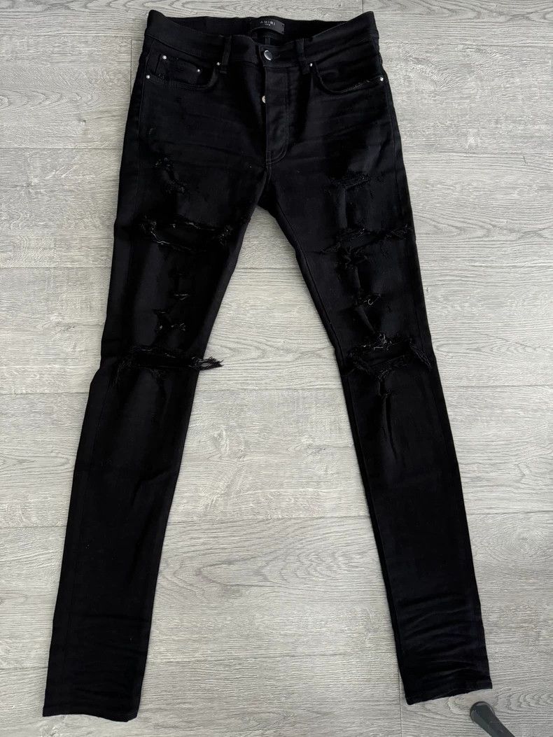 Amiri Amiri Men's black skinny jeans 2501-Nextarrow Size US 32 / EU 48 - 4 Thumbnail