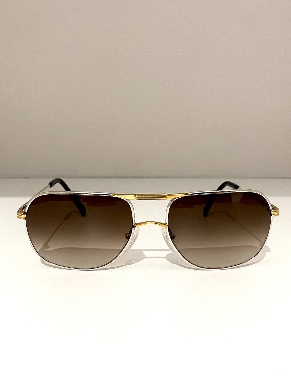 Dior Christian Dior CD Logo Aviator Gold Plated Sunglasses 90s Size ONE SIZE - 7 Thumbnail