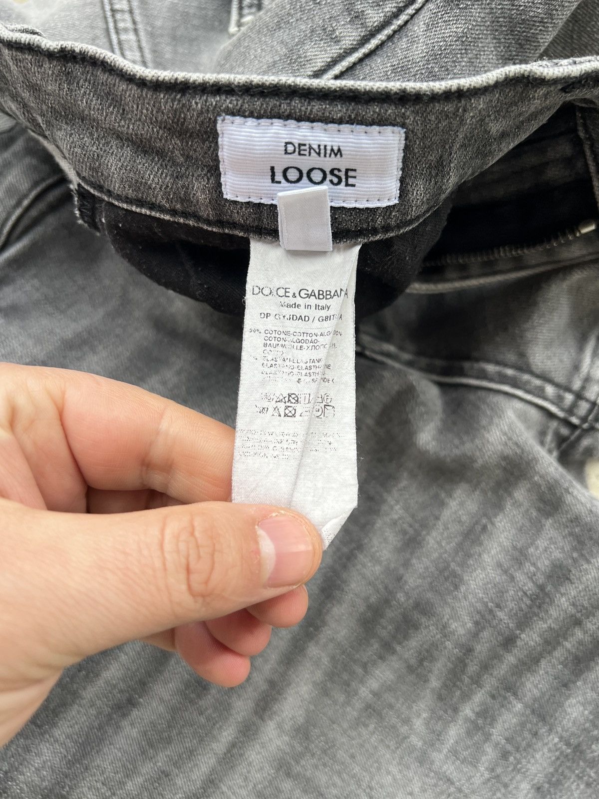 Dolce & Gabbana Dolce & Gabbana Denim Loose Jeans Size US 30 / EU 46 - 8 Thumbnail