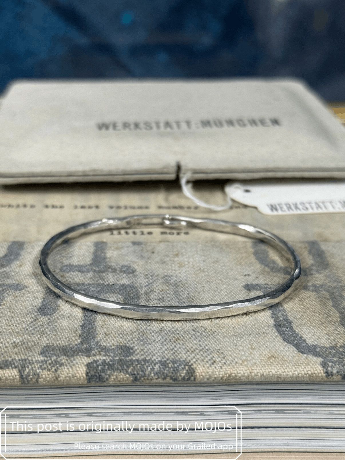 Werkstatt Munchen Sz S Werkstatt Munchen M2640 Silver 925 Bracelet mojos2 Size ONE SIZE - 2 Thumbnail