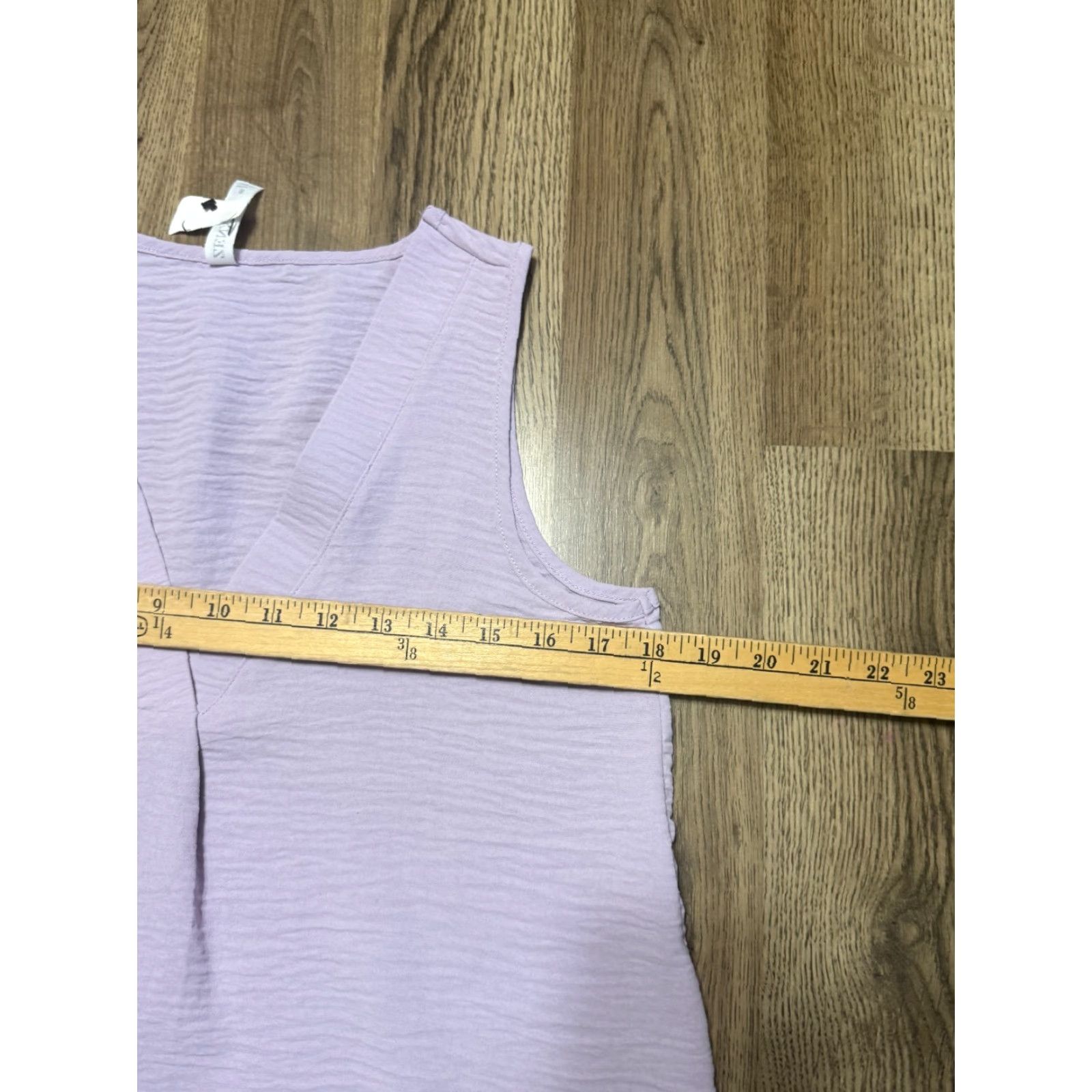 Vintage Zenana Tank Top Women's Size Small Purple V-neck Sleeveless NWT Size S / US 4 / IT 40 - 3 Thumbnail