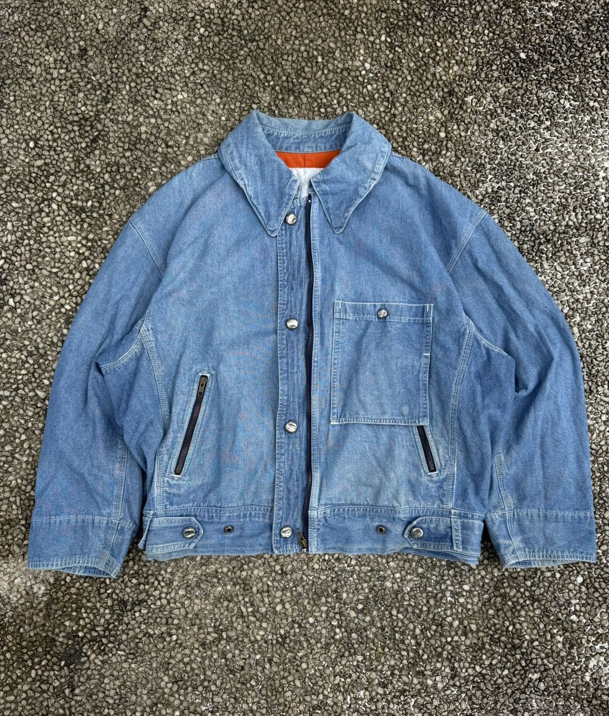 Issey Miyake Issey Miyake Jean of Plantation Denim Blouson Size US L / EU 52-54 / 3 - 1 Thumbnail